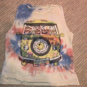 Lauren Moshi Hippie Van Tie-Dye tank